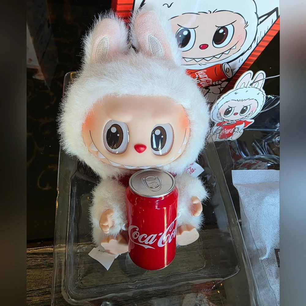 Authentic Coca-Cola The Monsters Vinyl Labubu Figure - Picture 7 of 7